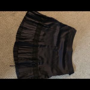 Marc Jacobs Black Silk Skirt